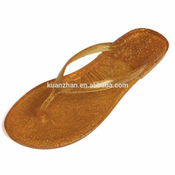 Wholesale PVC flat blinking women flip flop , bath slipper anti-slip