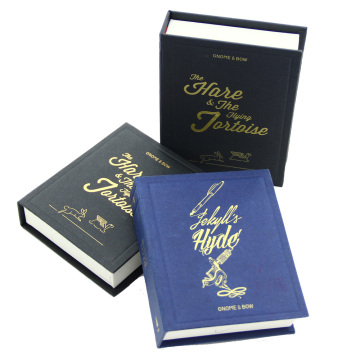 Kotak Hadiah Customized Bookshaped Mewah Kertas