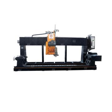 High Quality Double Cylinder Column Granite Marble Block Edge Profiling and Copying Stone Cutting Machine