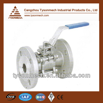 Tysonmech hot sale 3pc flange ball valve