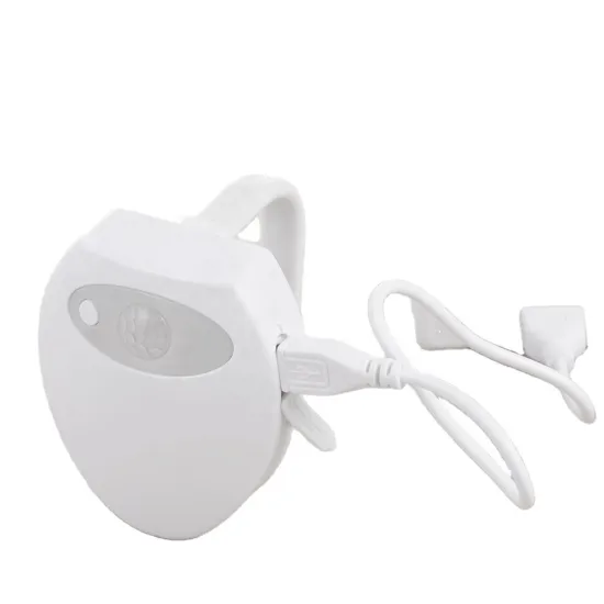 Toilet Light USB Charging Waterproof LED Smart Motion Sensor Night Light For Bathroom