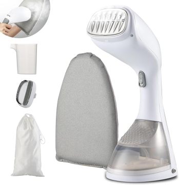 Portable Handheld Clothes Steamer with Brush and Auto-Off Feature: Quick Heat-up for Efficient Garment Ironing