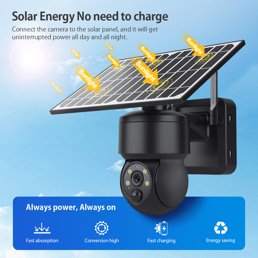 Solar System Outdoor 4g Camera 01