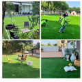 Tapis de gazon synthétique en gazon pour l'aménagement paysager du jardin