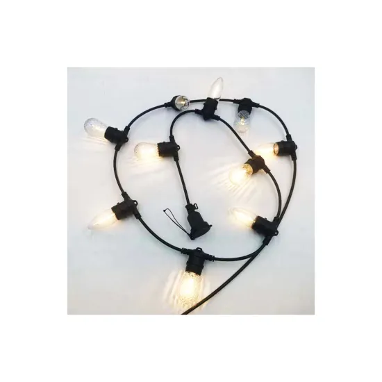 Hanging Tree Rhombic LED String Lights S14 for Holiday Decor