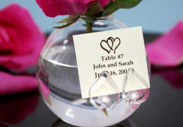 Glass Vases Wedding Card holder Favors Gifts 10