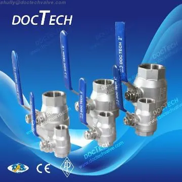 2 Piece Thread Ball Valve