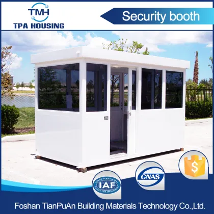 Sentry booth ready made home prefab sentry kiosk