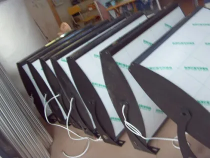 high brightness double sided easy change photo fast food KFC menu light box