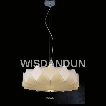 3 lights silk lamp shade pendant lights/lighting fixture