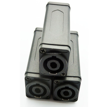 OEM 2 Hole Panel Mount Speakon Connector HPC 4 Pin Female to Female