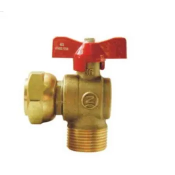 3/4\'\' , Brass Angle Ball Valve with ACS Approved