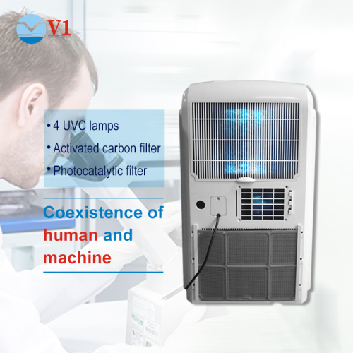 Mobile UV Air Sterilizer Disinfector with Ozone