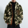 Characteristic Camo Sherpa Fleece Jackets Custom