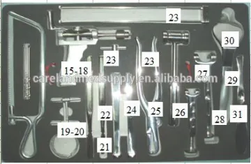 ce approved Trauma orthopedics operation Surgical Instruments Set tool kit for hospital