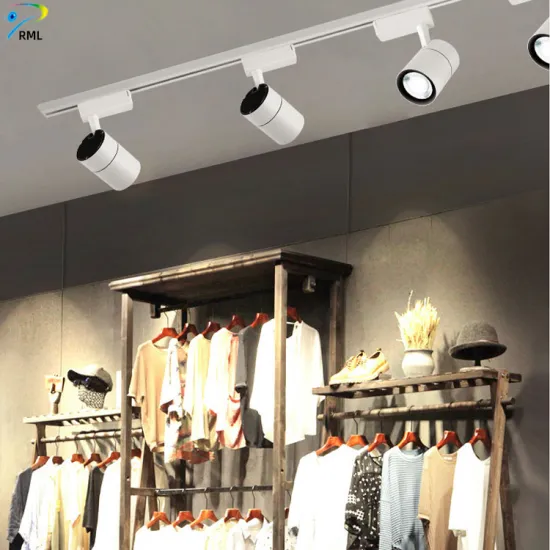 Factory Customization COB LED Rail Lamp 10W 20W 30W - 2/3/4 Wires Track Spotlight