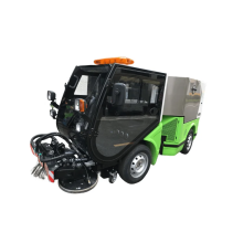 Four Wheel Steering Industrial Road Sweeper