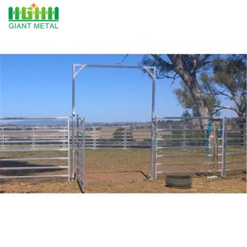 Los paneles galvanizados de la cerca del metal del ganado para la venta caliente