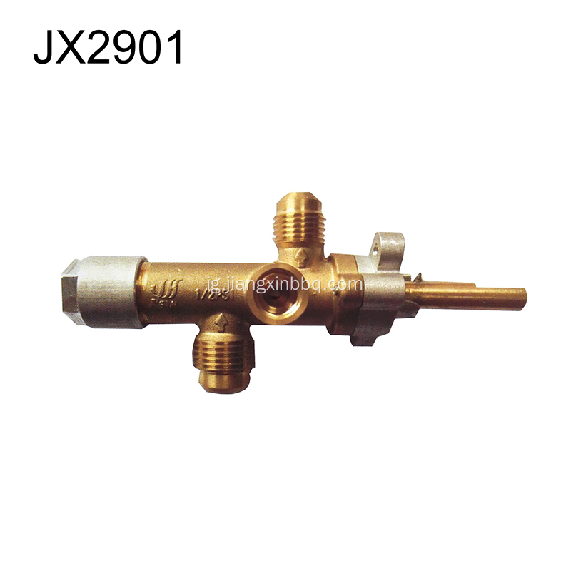 Valve Gas Brass dabara maka igwe ọkụ gas