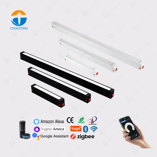 Modern Commercial LED Track Lighting System: Dimmable Smart Cob Linear Rail Flood Lights