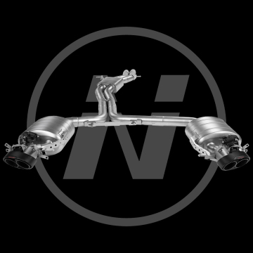 Performance valvetronic exhaust catback system for Audi RS5 B9 2.9T valved exhaust