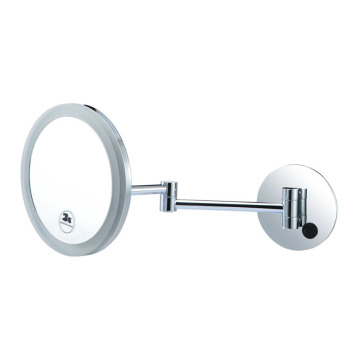Acrylic magnifying wall mirror