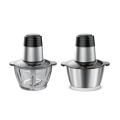 Stainless steel mini electric food chopper