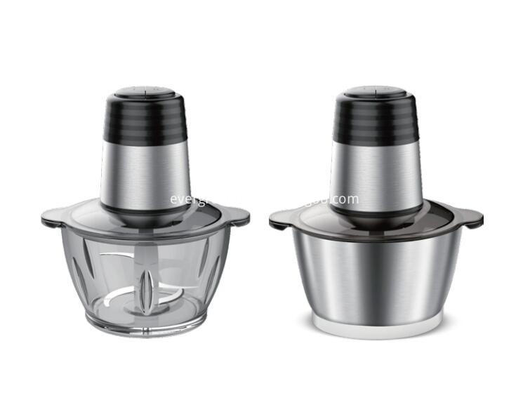 Stainless steel mini electric food chopper