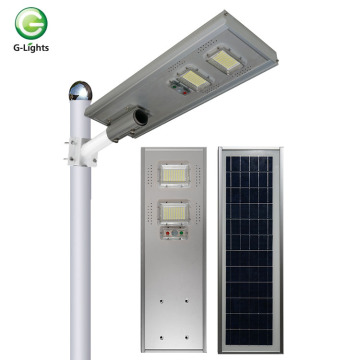 Lampione solare a led tutto in uno da esterno 100W 200W