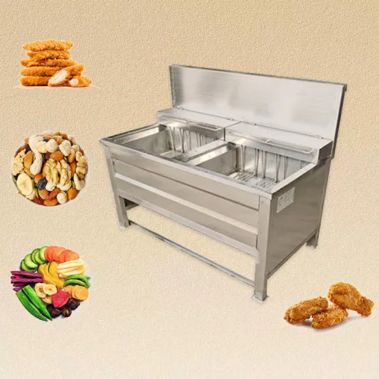 Automatic Industrial Dumpling and French Fries Fry Machine