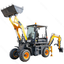 Backhoe Loader 4 X 4 Hot Seal Mini Backhoe Loader