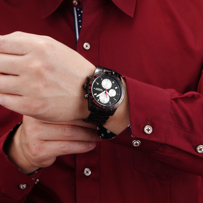 Curren  Quarzt Casual Men Watches Design 