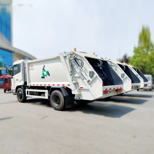 Compact 16cbm Garbage Compactor Mounted on DongFeng Kr 4x2