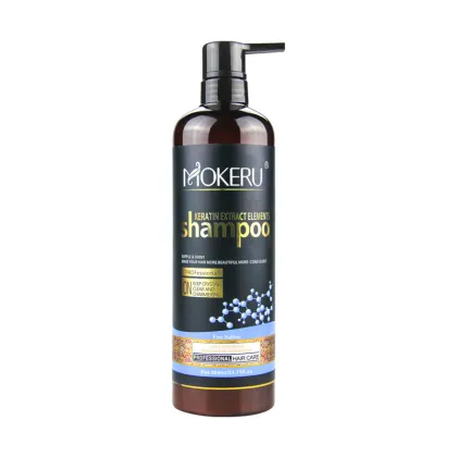 MOKERU Organic Keratin Treatment Shampoo for Women - Best Silicone-Free Hair Straightener