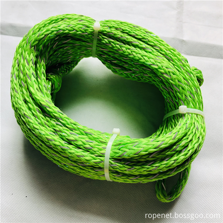 Green Ski Rope 8