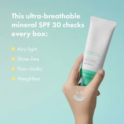 Private Label Beauty Products Refreshing Moisturizing Sunscreen SPF 30 - Organic Skin Care