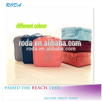 YIWU RODA 100%polyester fashion foldable cosmetics storage bag