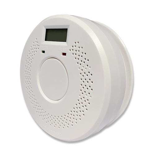 Led digital display cheap price conventional optical fire alarm co alarm with combination smoke detector and carbon monoxide