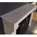 Handcrafted Solid Marble Fireplace Mantel Classic Design
