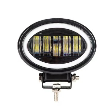 Oval 5.5-inch 50W LED Work Light for Trucks: High-Brightness LED Work Lamp