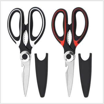Professional Metal Kitchen Scissors for Chicken, Fish, Herbs, and Poultry BBQ