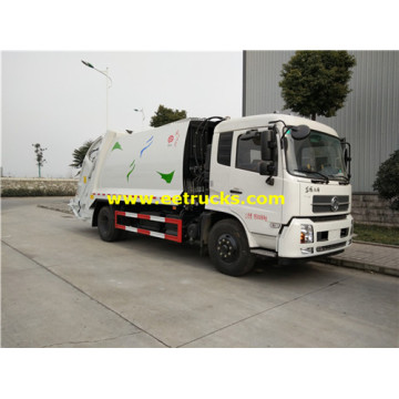 10000 Litros Dongfeng Compressed Garbage Trucks