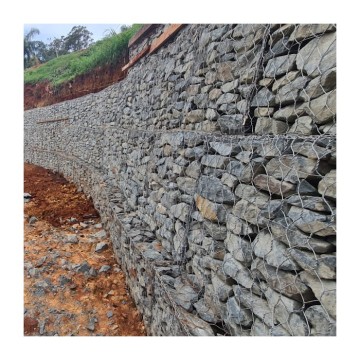 Hot Sale Gabion Baskets - 10x12cm Hexagonal Wire Mesh for Retaining Walls and Flood Control