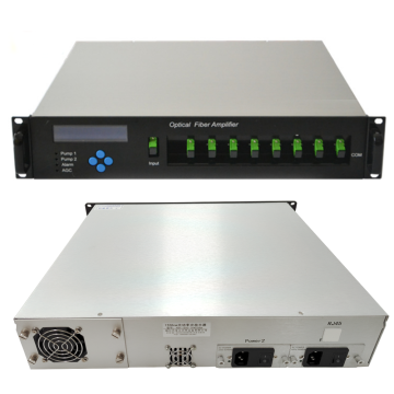 8 Ports Edfa Optical Fiber Amplifier 1550nm SC APC/UPC