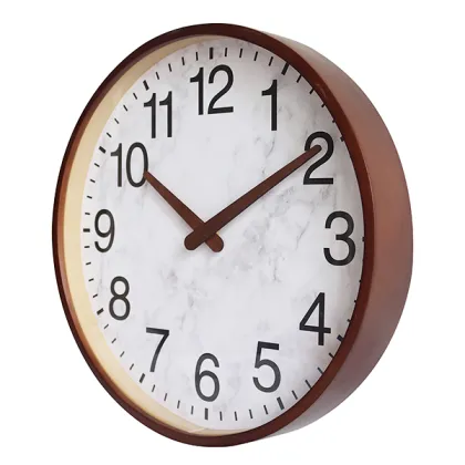 Nordic Silent Wooden Wall Clock