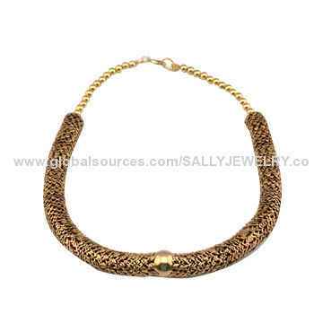 Fashion vintage chokers, made of alloy and metal, various colors/sizes are available