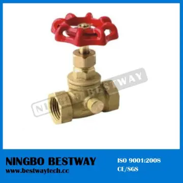 PN16 Female Brass Stop Drain Waste Valve