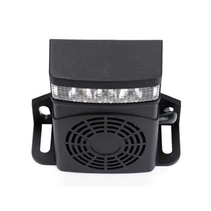 Truck Backup Alarm: Audible and Visual Warning Horn for Safety