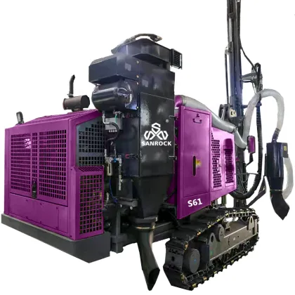 110KW Hydraulic Borehole Drilling Rig: Crawler Mining Drilling Machinery