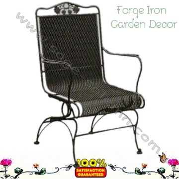 Wrought Iron Garden Chair